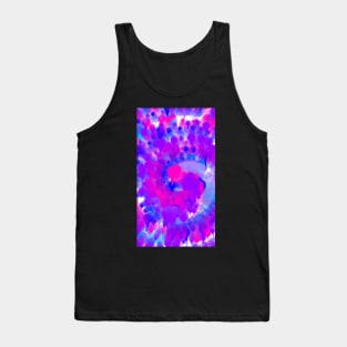 Purple Tie Dye Tank Top